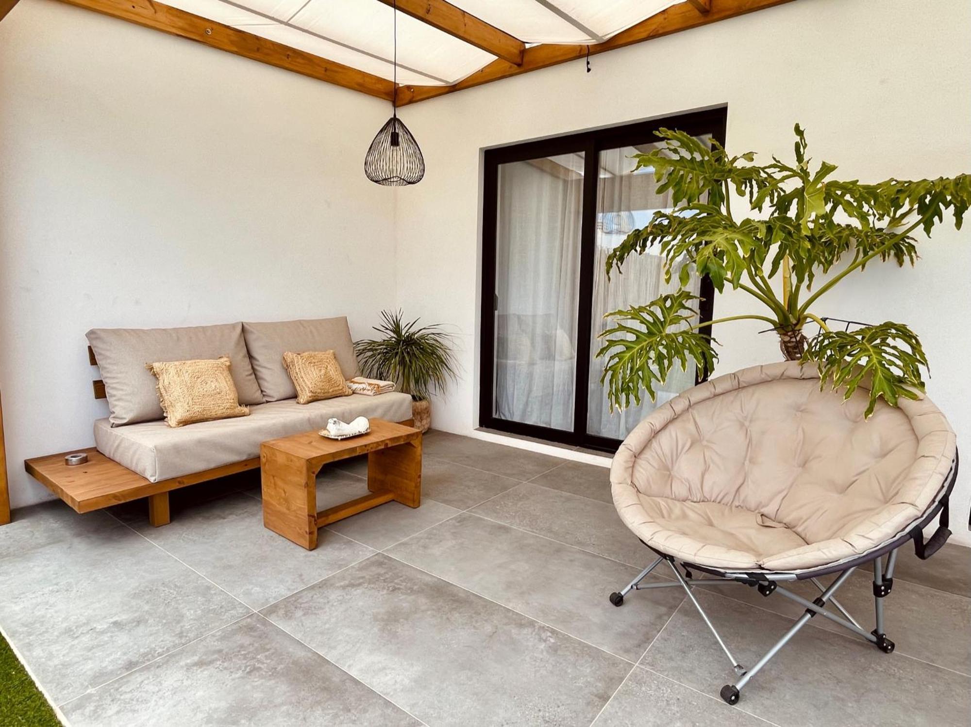 Bungalow + Piscina Independiente Ла-Олива Экстерьер фото